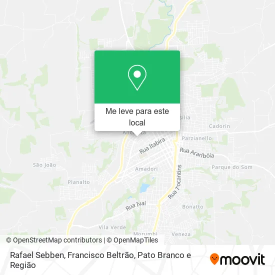 Rafael Sebben mapa