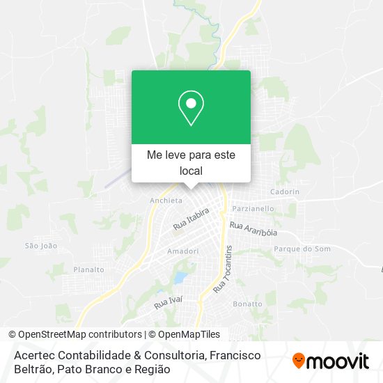 Acertec Contabilidade & Consultoria mapa