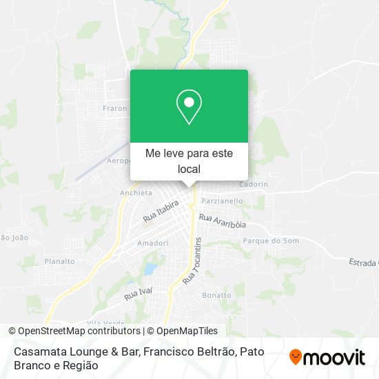 Casamata Lounge & Bar mapa