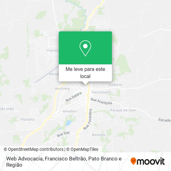 Web Advocacia mapa