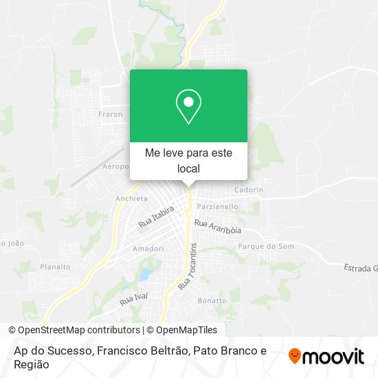 Ap do Sucesso mapa