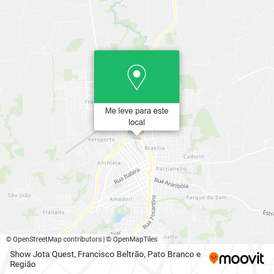 Show Jota Quest mapa