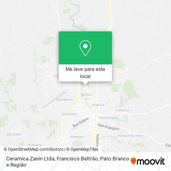 Ceramica Zanin Ltda mapa