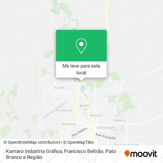 Kamaro Indústria Gráfica mapa