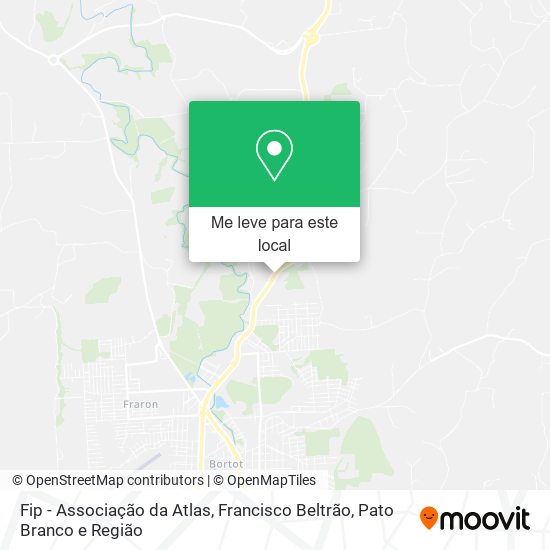 Fip - Associação da Atlas mapa