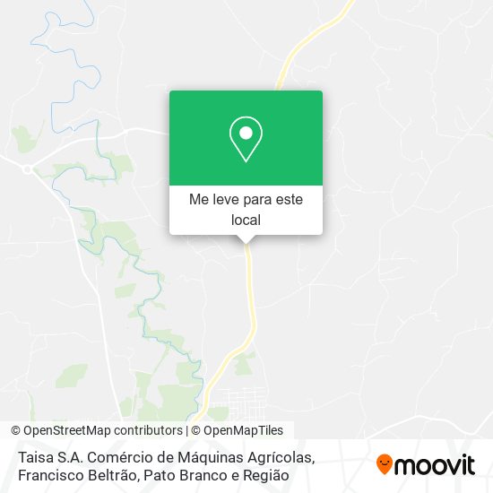 Taisa S.A. Comércio de Máquinas Agrícolas mapa