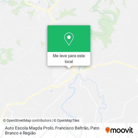 Auto Escola Magda Prolo mapa