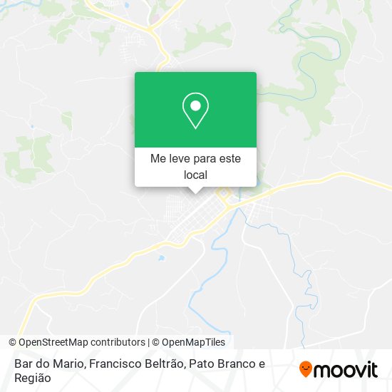 Bar do Mario mapa