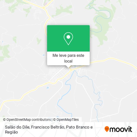 Salão do Dile mapa