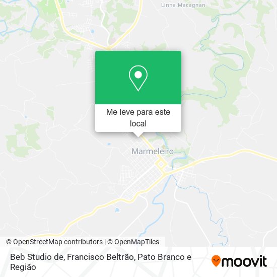 Beb Studio de mapa