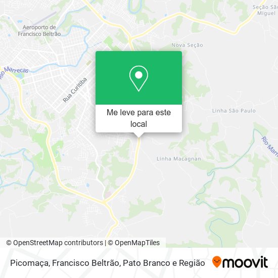 Picomaça mapa