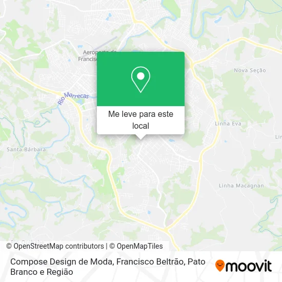 Compose Design de Moda mapa