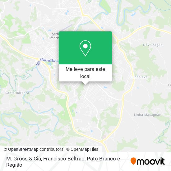 M. Gross & Cia mapa