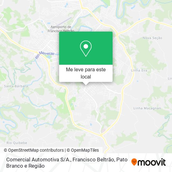 Comercial Automotiva S/A. mapa