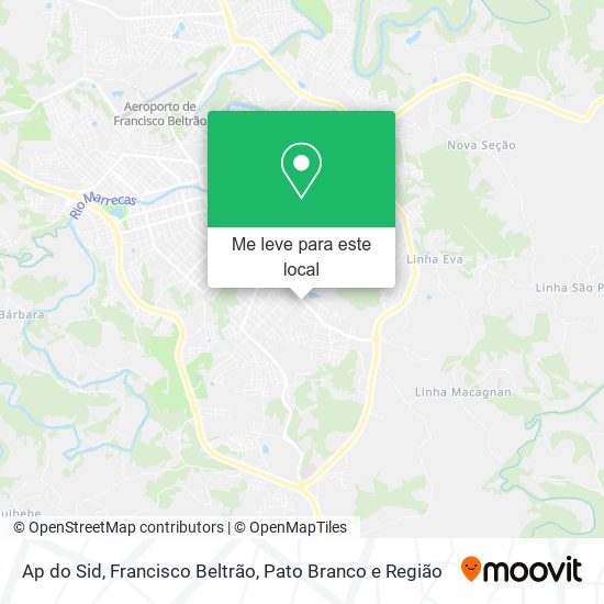 Ap do Sid mapa