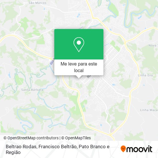 Beltrao Rodas mapa
