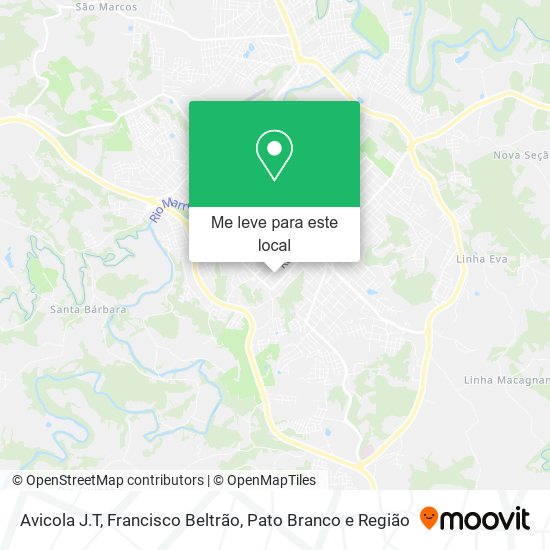 Avicola J.T mapa
