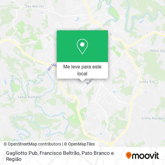 Gagliotto Pub mapa