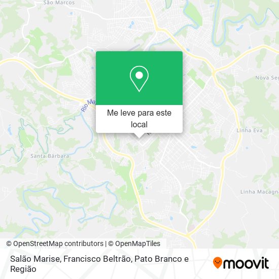 Salão Marise mapa