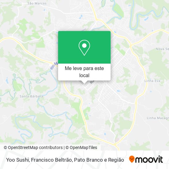 Yoo Sushi mapa