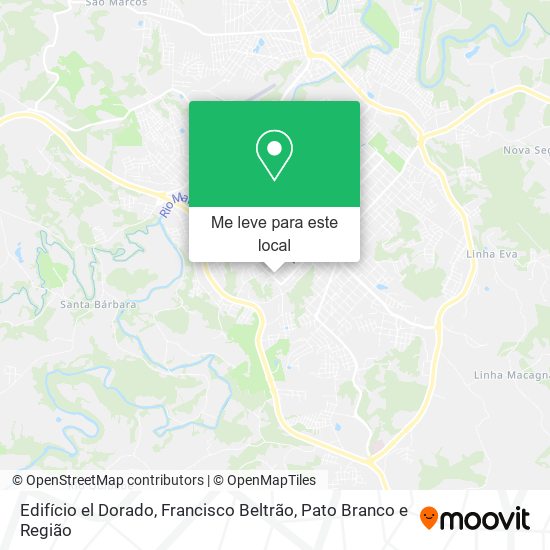 Edifício el Dorado mapa
