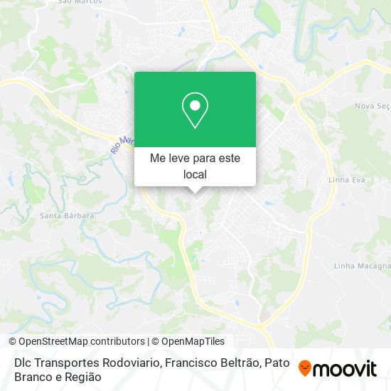 Dlc Transportes Rodoviario mapa