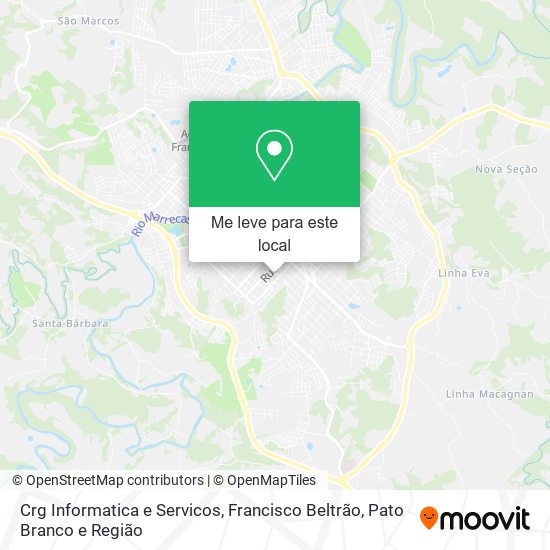 Crg Informatica e Servicos mapa