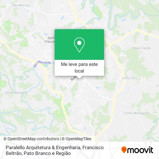 Paralello Arquitetura & Engenharia mapa