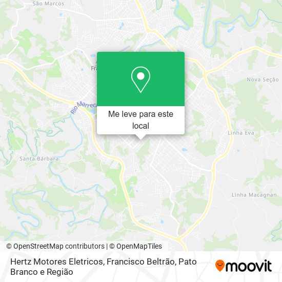 Hertz Motores Eletricos mapa