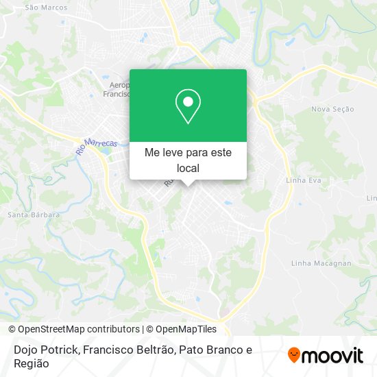 Dojo Potrick mapa