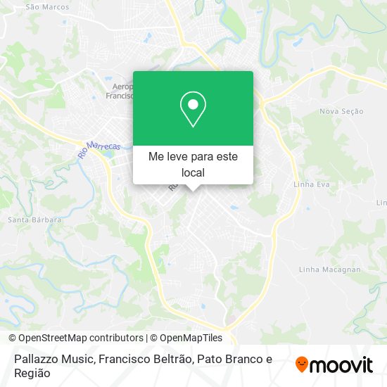 Pallazzo Music mapa