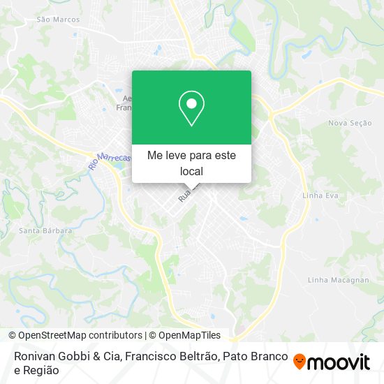 Ronivan Gobbi & Cia mapa