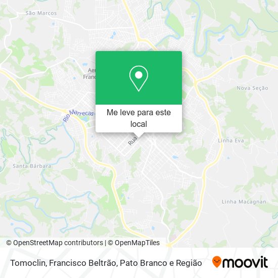 Tomoclin mapa
