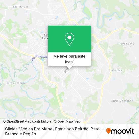Clinica Medica Dra Mabel mapa