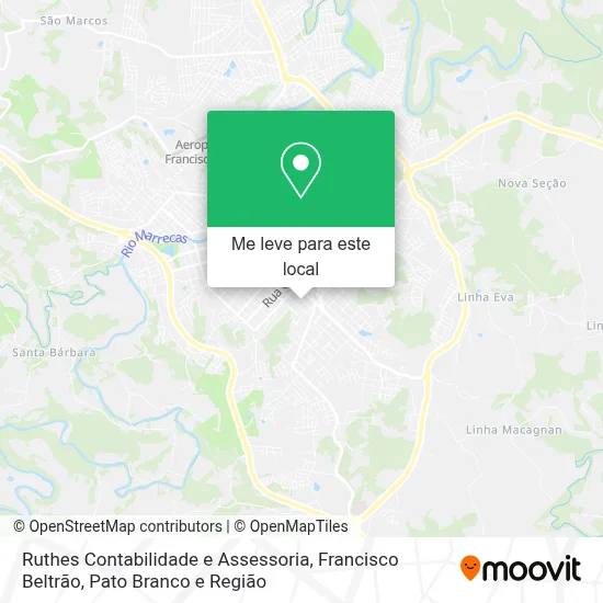 Ruthes Contabilidade e Assessoria mapa