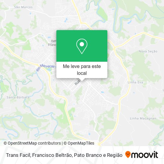 Trans Facil mapa
