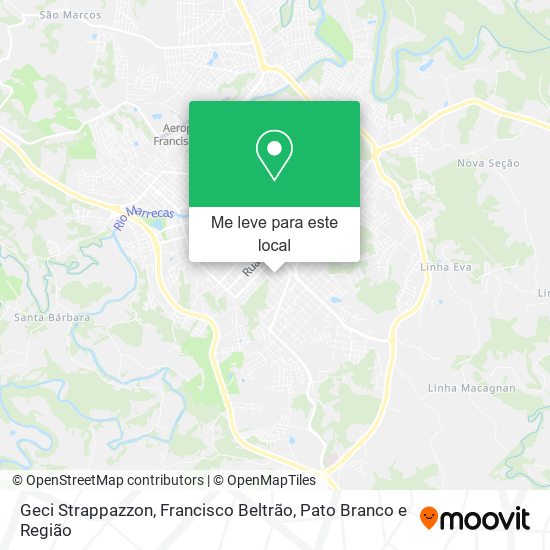 Geci Strappazzon mapa