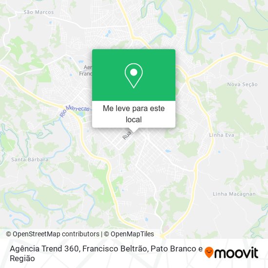Agência Trend 360 mapa