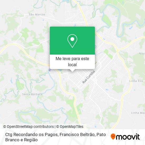 Ctg Recordando os Pagos mapa
