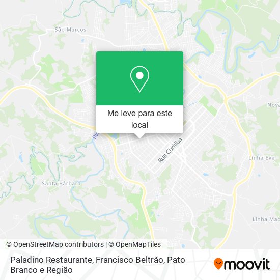 Paladino Restaurante mapa