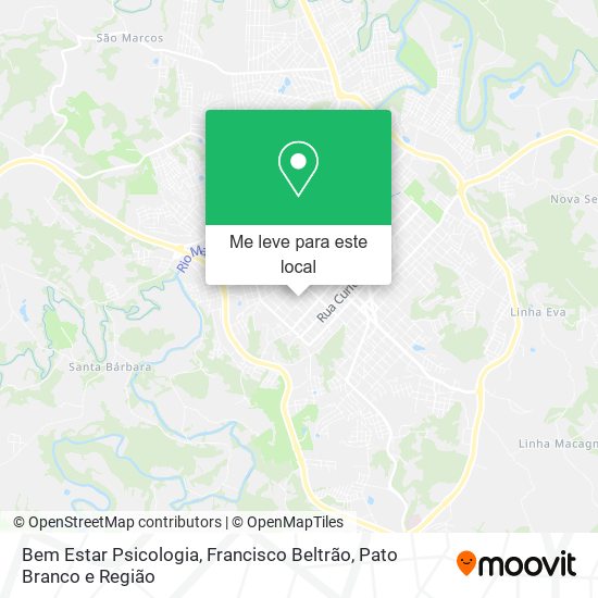 Bem Estar Psicologia mapa