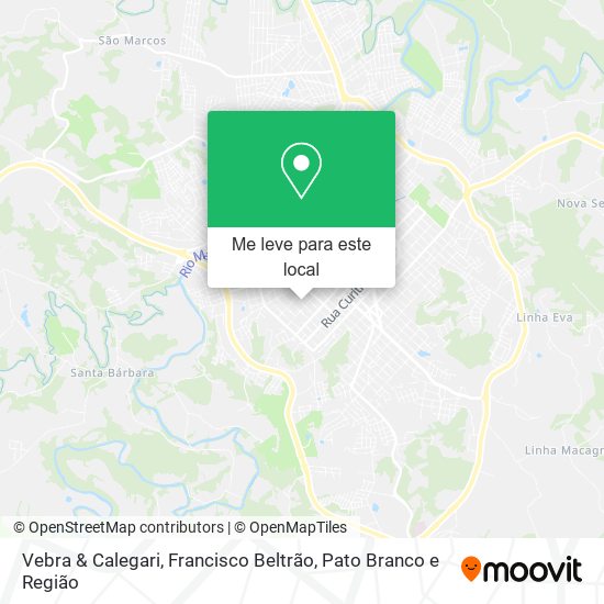 Vebra & Calegari mapa