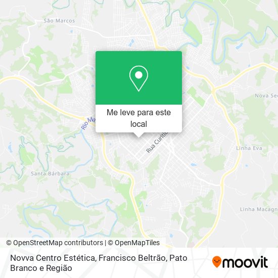 Novva Centro Estética mapa