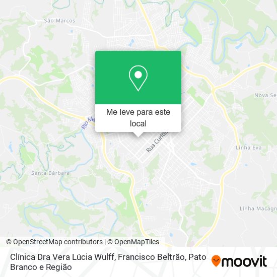 Clínica Dra Vera Lúcia Wulff mapa