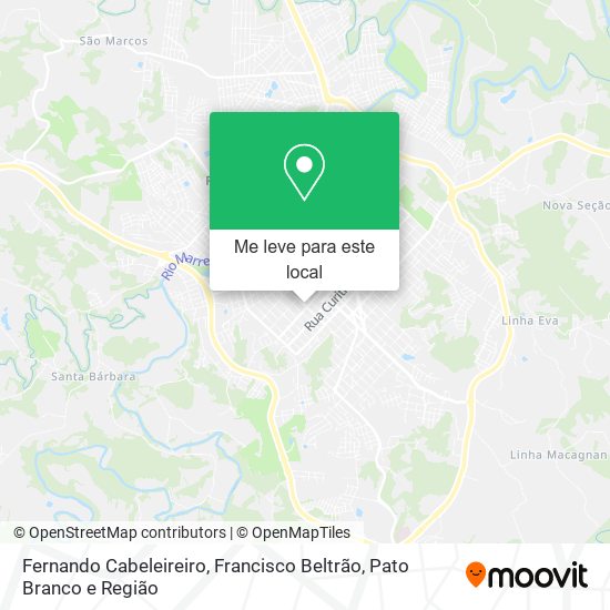 Fernando Cabeleireiro mapa