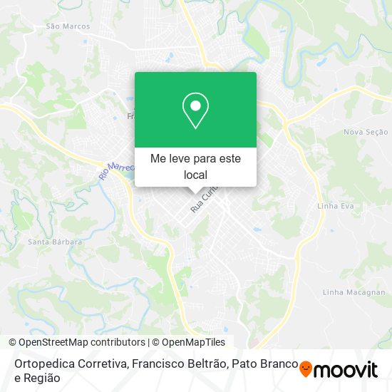 Ortopedica Corretiva mapa