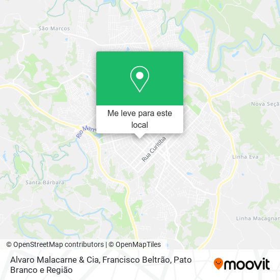 Alvaro Malacarne & Cia mapa