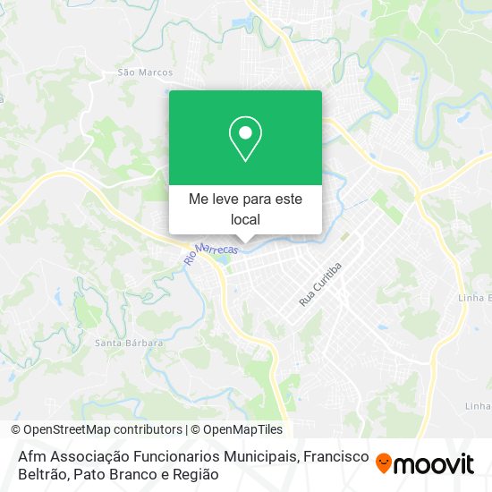 Afm Associação Funcionarios Municipais mapa