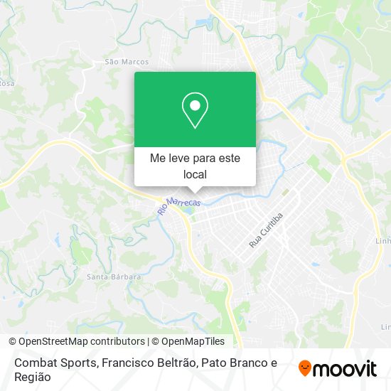 Combat Sports mapa