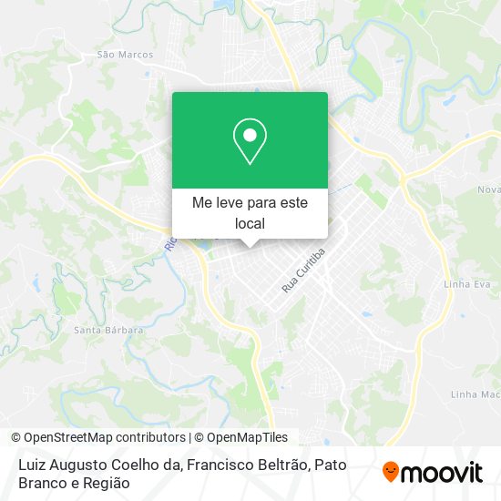 Luiz Augusto Coelho da mapa